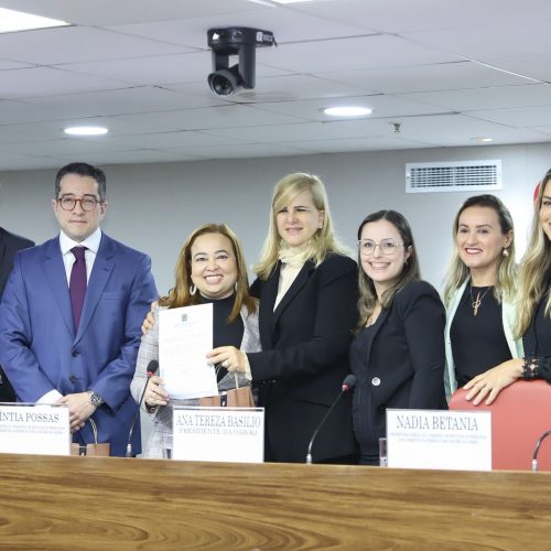 Posse como Presidente da Comissão de Estudos e Pesquisas dos Direitos da Pessoa com Câncer da OABRJ.